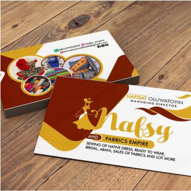 custom best high top quality company complimentary business card design and printing in lagos abuja nigeria